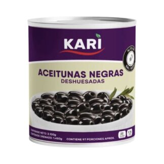 Aceituna Negra Entera Deshuesada Kari x 3100 Gr